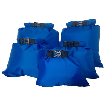 Skanto | Dry Bag Set Sealon | Waterproof & Sand-Free | 5-Piece Set (1,5L–6L) | For Travel, Beach & Outdoors