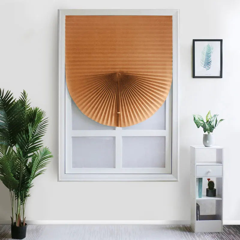 Skanto | Self-Adhesive Blackout Blind – Fleece Fabric Roller Blind for Partial Blackout in Living Room, Bedroom, and Bathroom