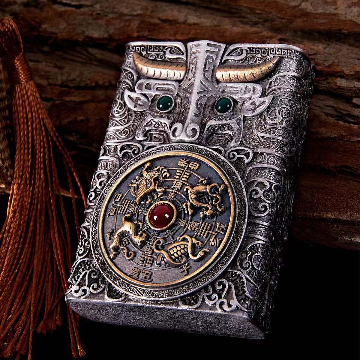 Heavy Armor Steel Spark Kerosene Lighter | Bowlift