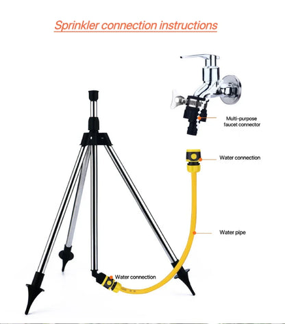 BowLift | Automatic 360 Degree Garden Rotating Sprinkler