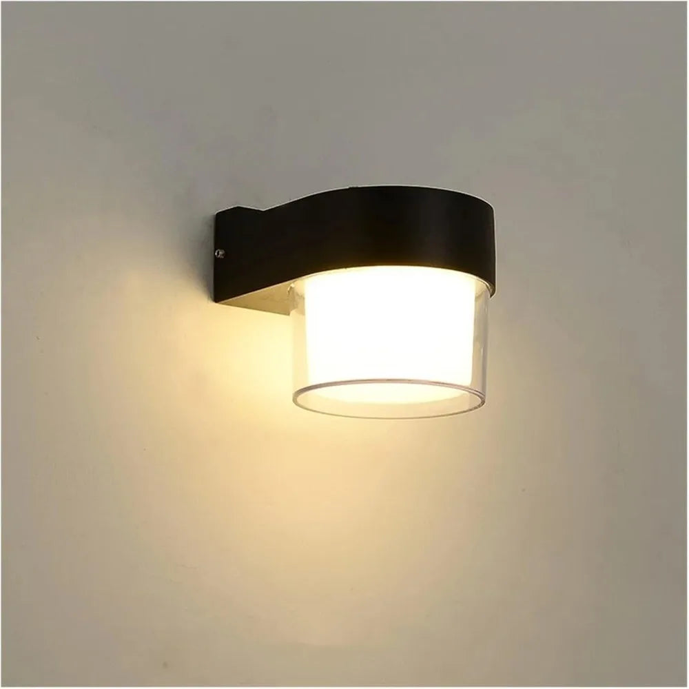 Brehn | AuroBeam LED Outdoor Wall Light | Waterproof IP65 | Modern Design for Balcony, Garden & Entrance | 9W / 18W
