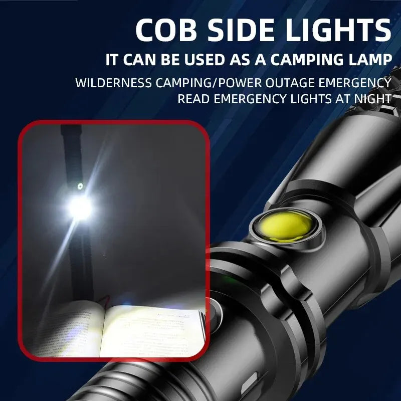 BowLift | Tactical Self-Defense LED Flashlight Emergency Survival Tool