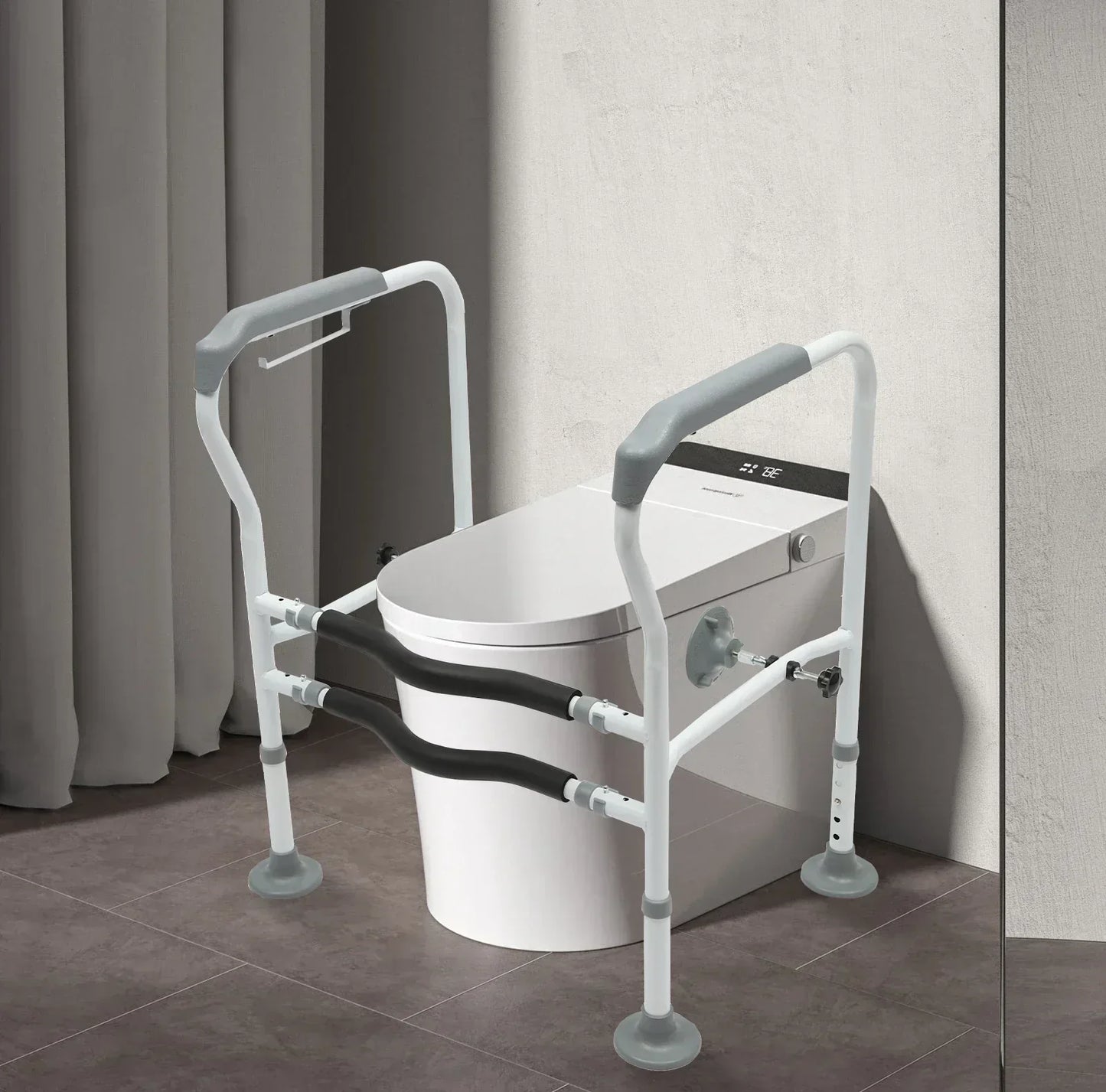 Skanto | Height Adjustable Toilet Aid Senior Care Safety Bars