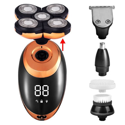 BowLift | Waterproof Electric Men’s Shaver with 5 Heads