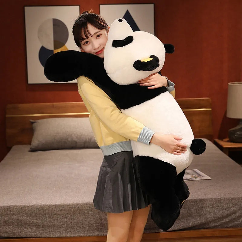 Giant Lazy Panda Soft Plush Toys | Brehn