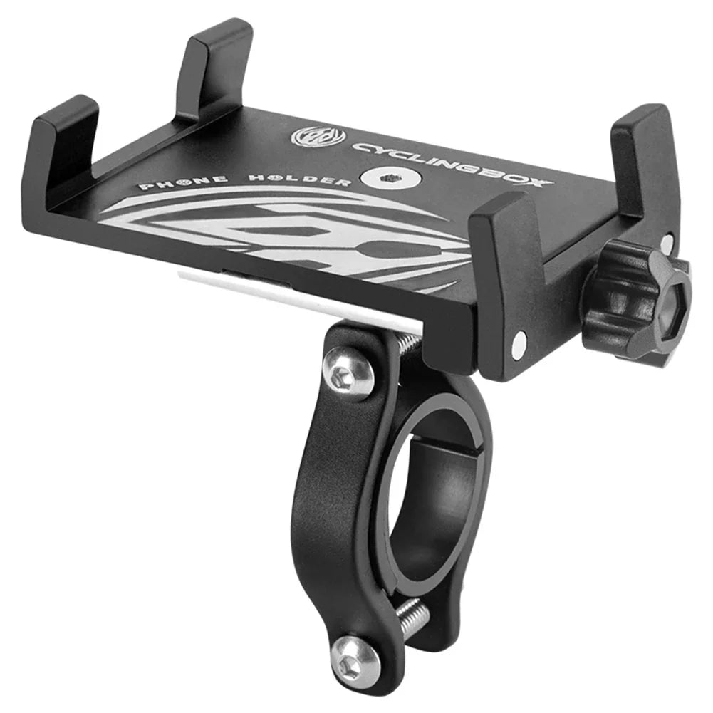 BowLift | Bicycle Phone Holder RideGrip 360 Pro | 360° Rotatable | Aluminum Alloy | Shockproof & Secure | For Bicycle, Motorcycle & E-Scooter