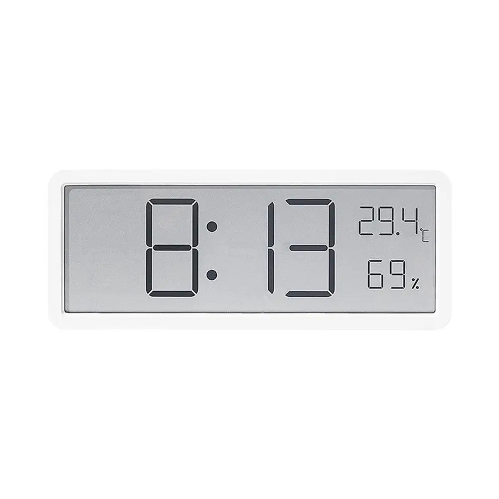 Skanto | TimeVibe Large LED Digital Wall Clock with Temperature and Humidity Display