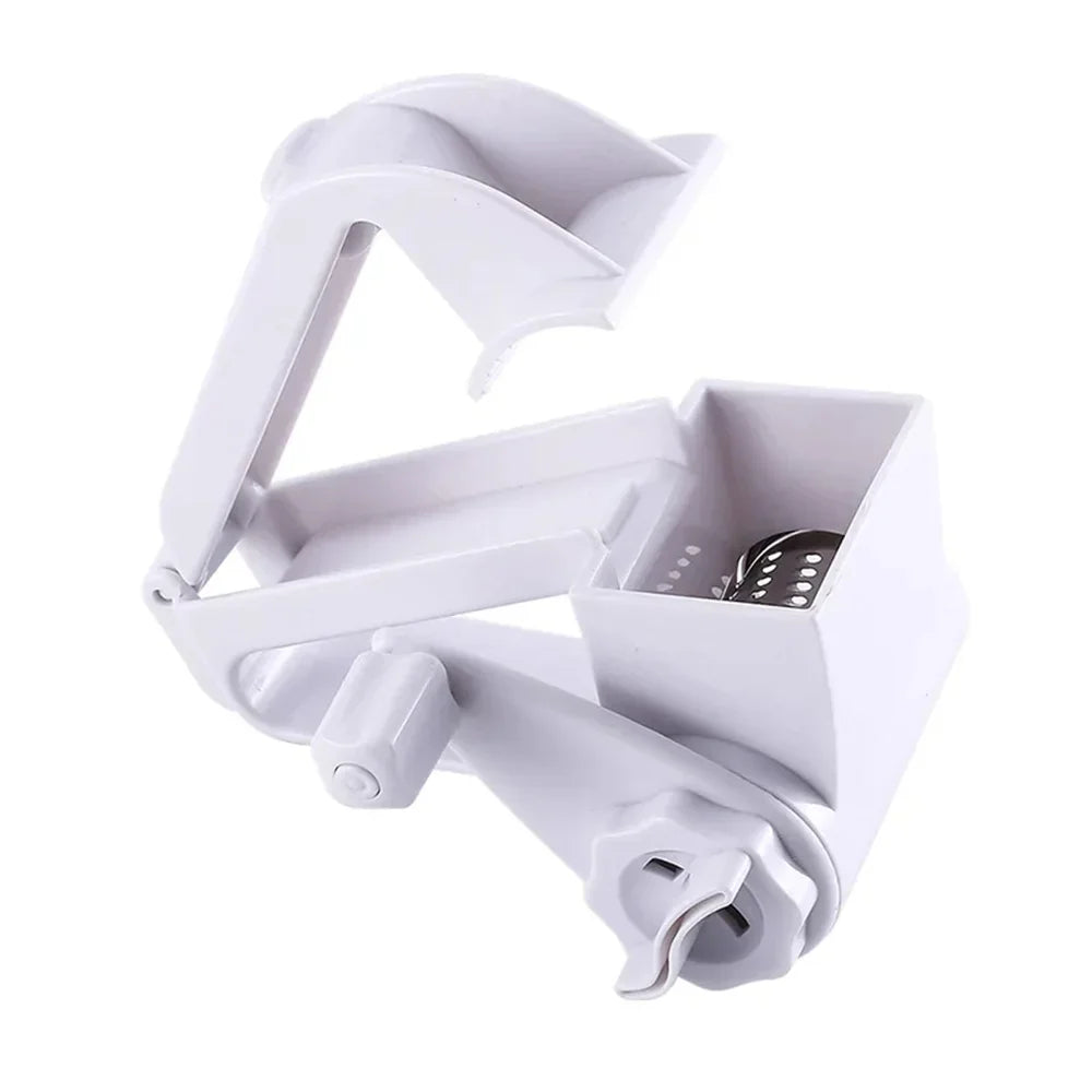 BowLift | RollaGrate Cheese Grater | Manual Drum Grater with Crank | Stainless Steel & ABS | For Cheese, Nuts & Chocolate