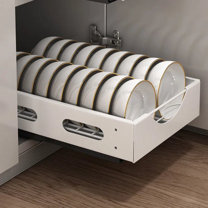BowLift | Under the Cabinet Smart Dish Organizer Rack