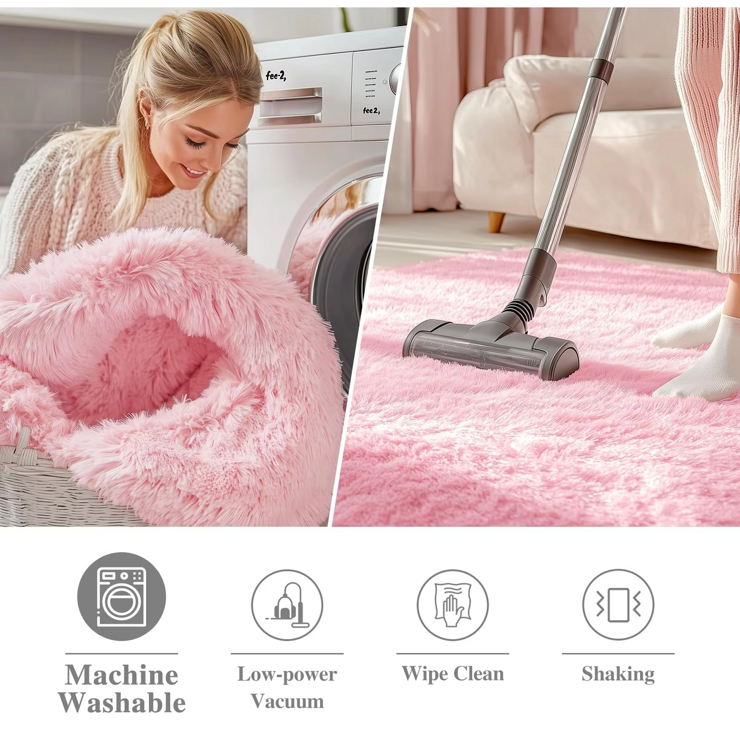 Frendorf | Round Shag Rug 150 cm