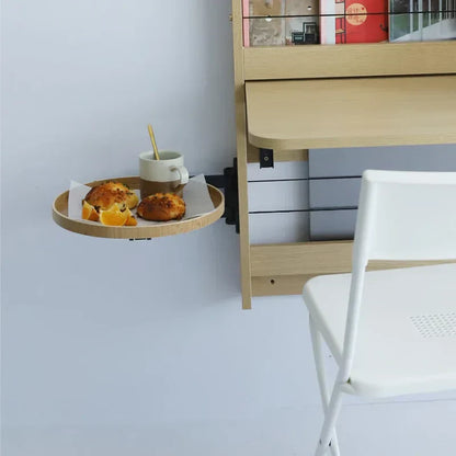 Telescopic coffee wall-mounted mini table