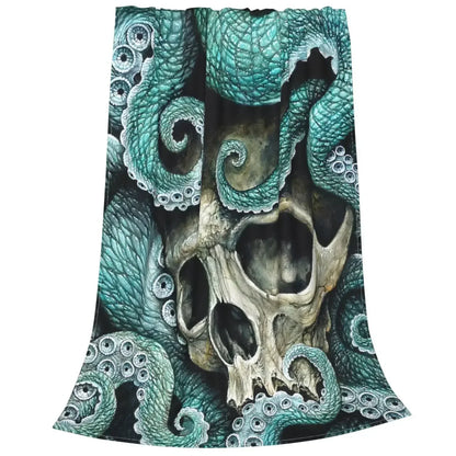 BowLift | Sea Life Ocean Throw Octopus Blanket