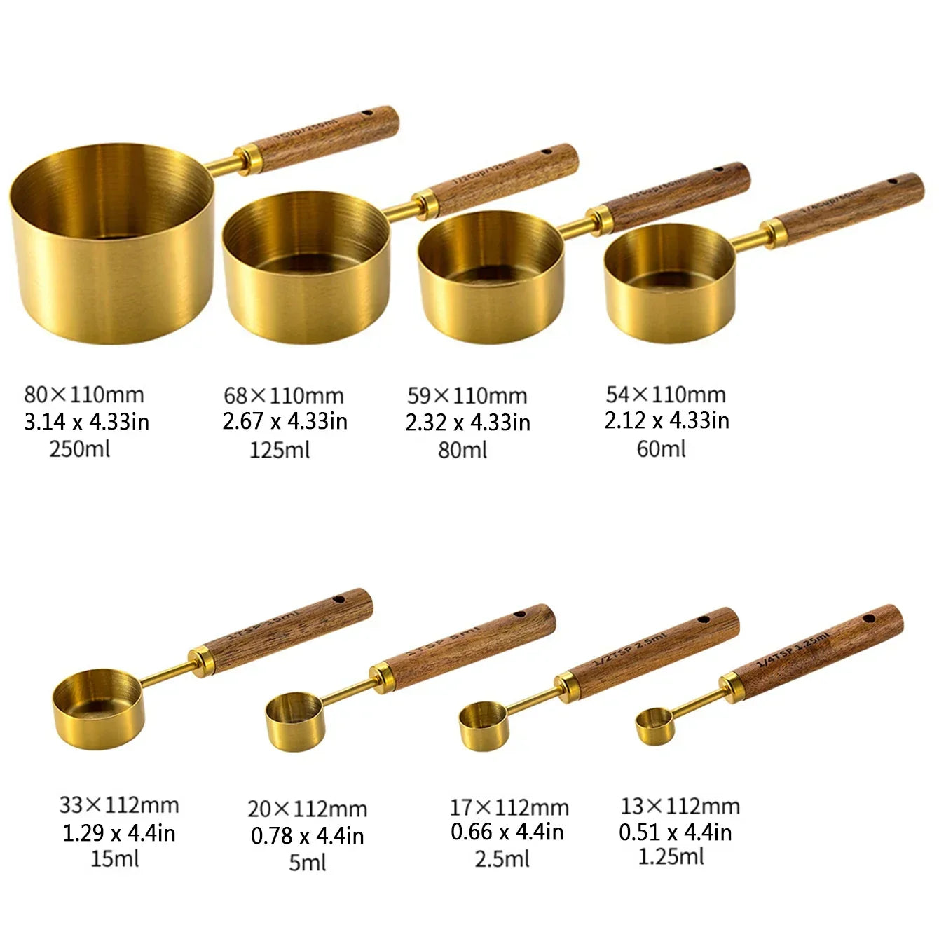 BowLift | Lyra Measuring Cups & Spoon Set