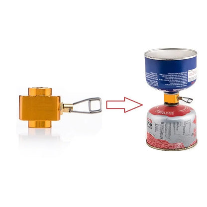 Skanto | Widesea Camping Stove Propane Refill Adapter - Gas Burner Gas Filling Butane Canister - LPG Saver Camping Gear