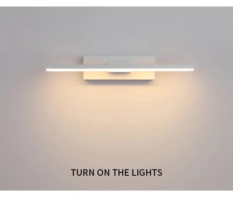 BowLift | AuroLite Adjustable LED Wall Light | 330° Swiveling | Modern Design for Bedroom & Living Room | Aluminum