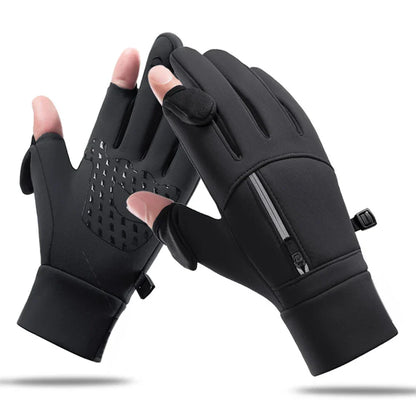 BowLift | FrostGrip | Winter gloves with foldable fingertips | Waterproof, Windproof & Touchscreen-compatible | M–XL
