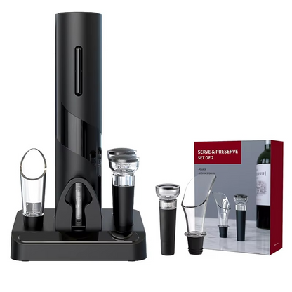 Skanto | Ultimate Electric Wine Opener and Preservation Set