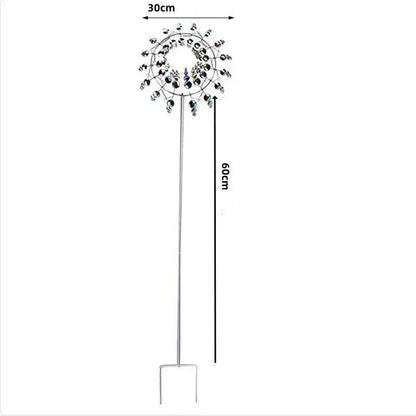 Brehn | Wind Spinner | Unique wind-powered metal garden decor