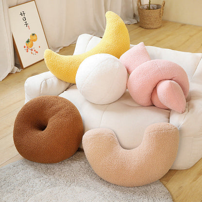Plush Cushions - Doughnut, Globe, Arch and Knot | Bowlift