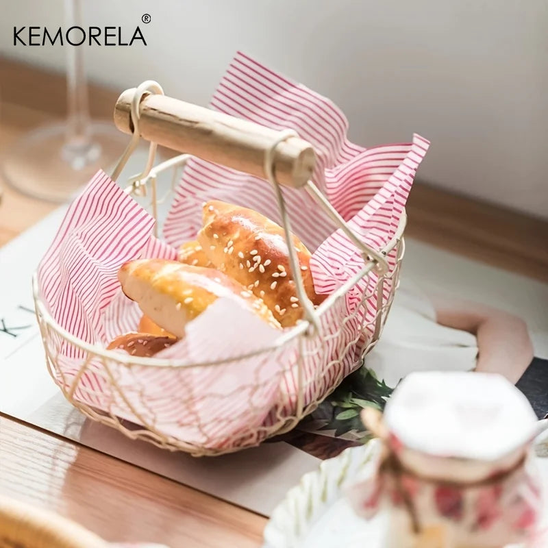 Skanto | Wax Paper Food Packaging 50 pcs/pack | Food-Safe Parchment Paper for Bread, Sandwich, Burger | Oil Paper Baking Tool from KEMORELA