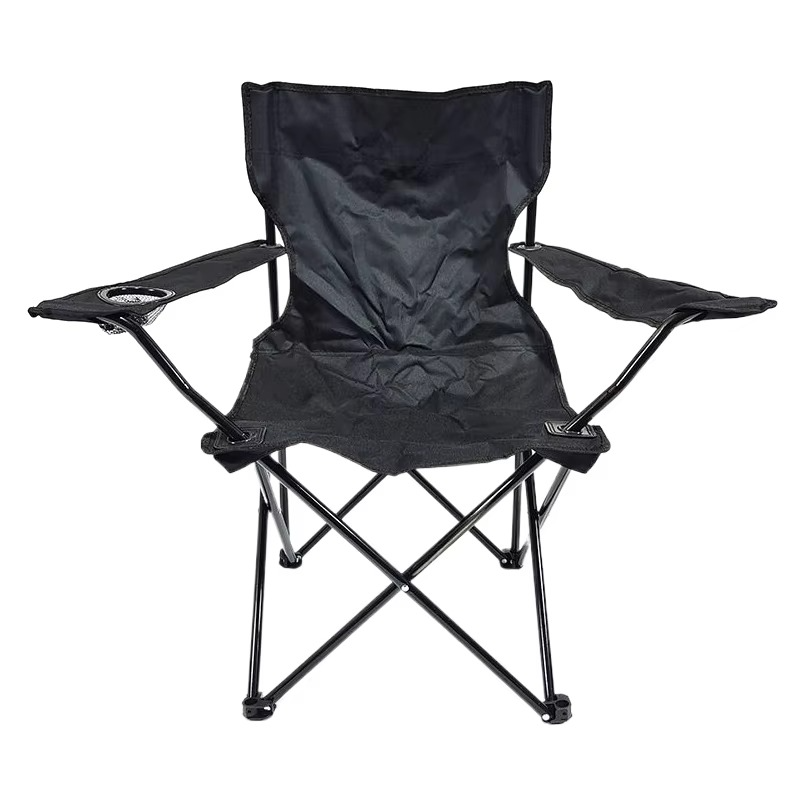 BowLift | Portable Folding Outdoor Chair with Armrest, Backrest and Cup Holder