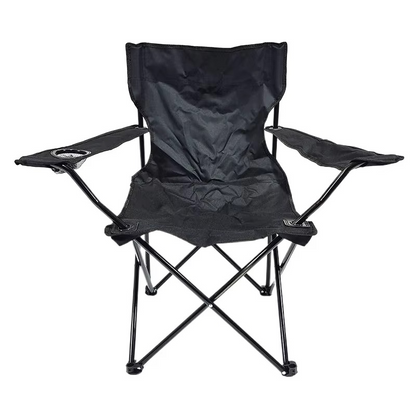 BowLift | Portable Folding Outdoor Chair with Armrest, Backrest and Cup Holder