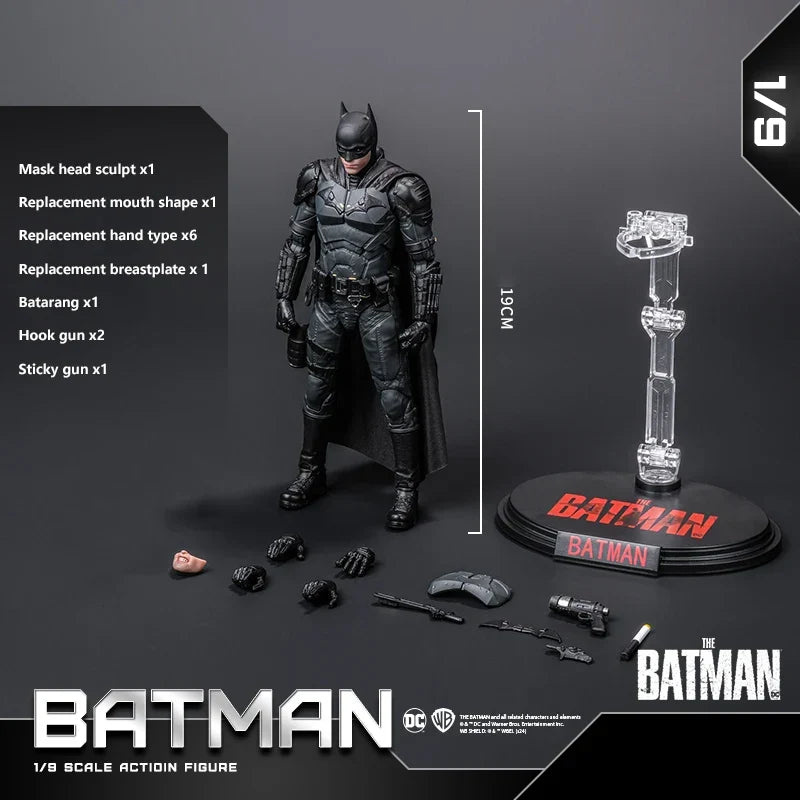 Fondjoy 1/9 Scale Batman Action Figure - Deluxe Edition Collectible, Perfect Birthday Gift for Boys, 85th Anniversary Tribute