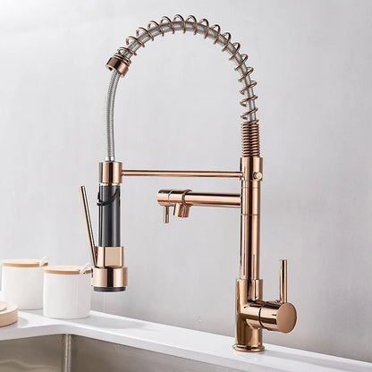 AquaFusion – Modern Kitchen Tap with Stylish Functionality Bowlift