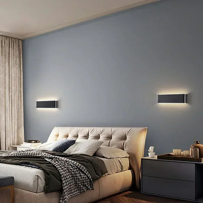 BowLift | LumiEra Modern LED Wall Lamp | Stylish Design | Warm White Light for Bedroom, Hallway & Bathroom