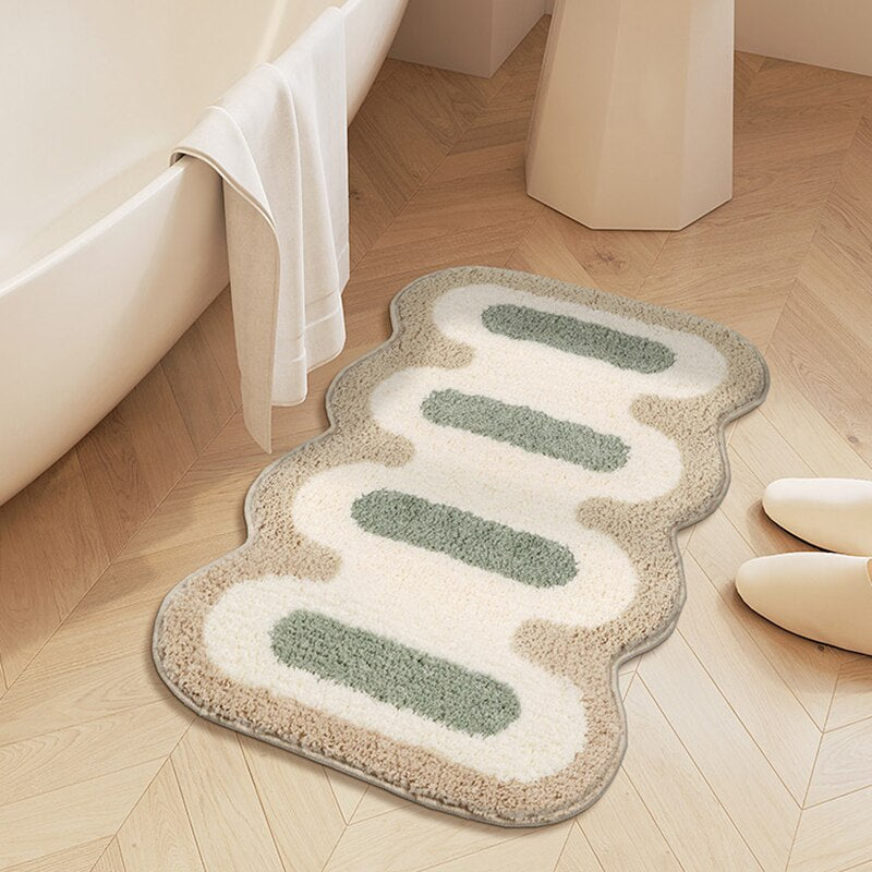 Geometric Tufted Bath Mat | Skanto