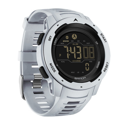 Skanto | Waterproof Military Pedometer Digital Watch