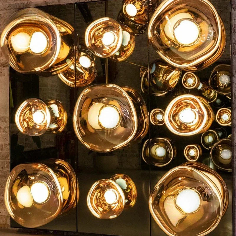 Modern Lava wall light in Scandinavian style