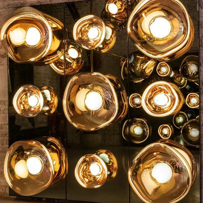 Modern Lava wall light in Scandinavian style