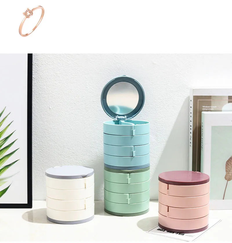 BowLift | Multi-Layer Rotating  Jewelry Organizer Storage
