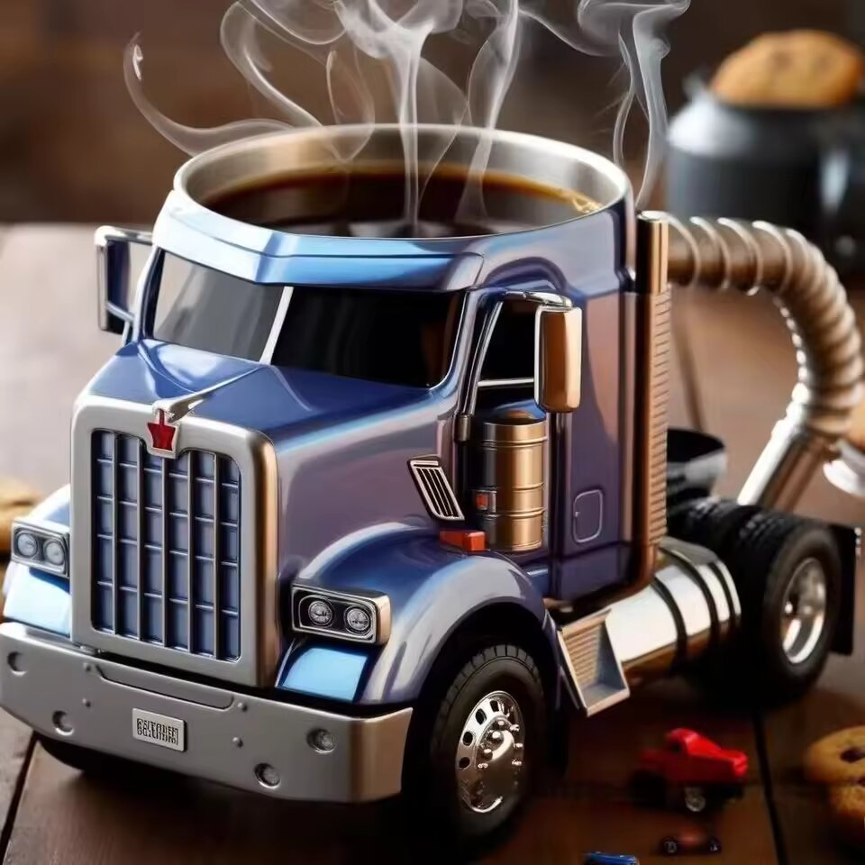 Skanto | Coffee Mug Trucker