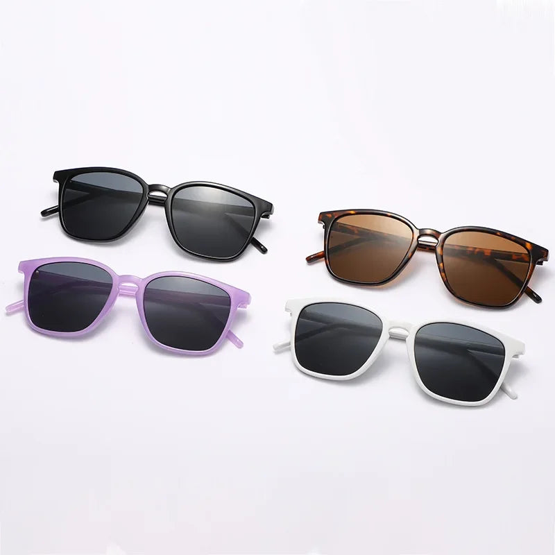 Skanto | Vintage Square Sunglasses Mirror Retro Shade for Women