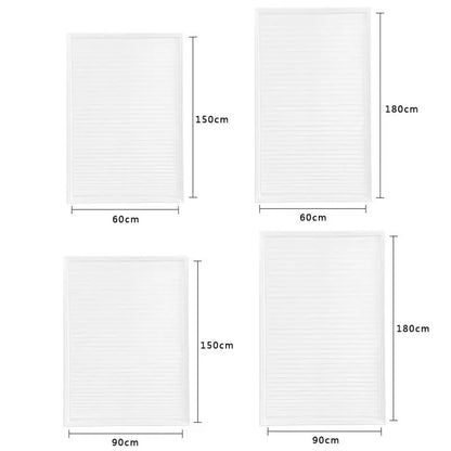 Skanto | Self-Adhesive Blackout Blind – Fleece Fabric Roller Blind for Partial Blackout in Living Room, Bedroom, and Bathroom