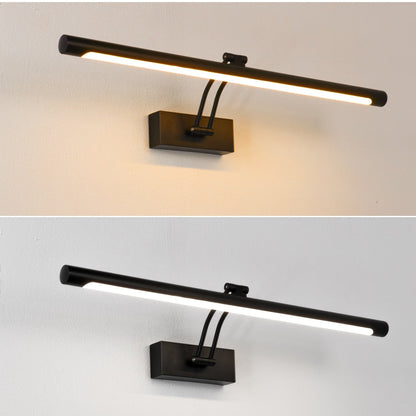 Skanto Skanto | 100cm-80 cm LED Wall Lamp - Modern Black/Silver Bathroom Wall Lighting, Indoor Picture Light