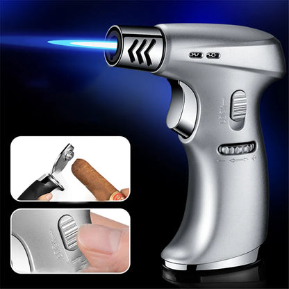 Portable Butane Torch Jet Flame Windproof Lighter | Bowlift