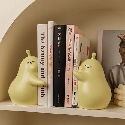 Hugging Pear Bookends | Bowlift