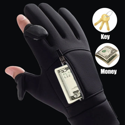 BowLift | FrostGrip | Winter gloves with foldable fingertips | Waterproof, Windproof & Touchscreen-compatible | M–XL