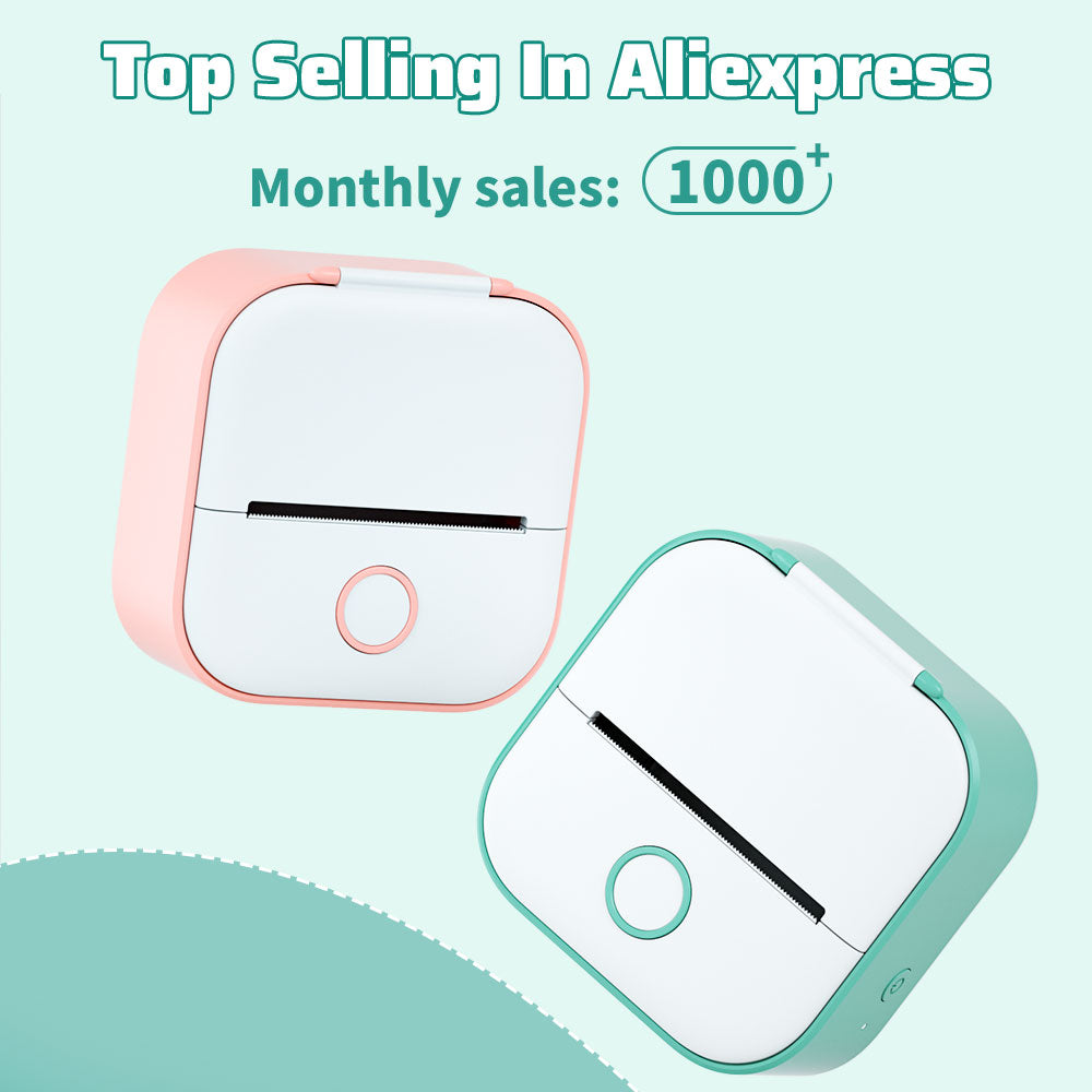Skanto | PocketPrint Mini – Portable Inkless Thermal Photo Printer