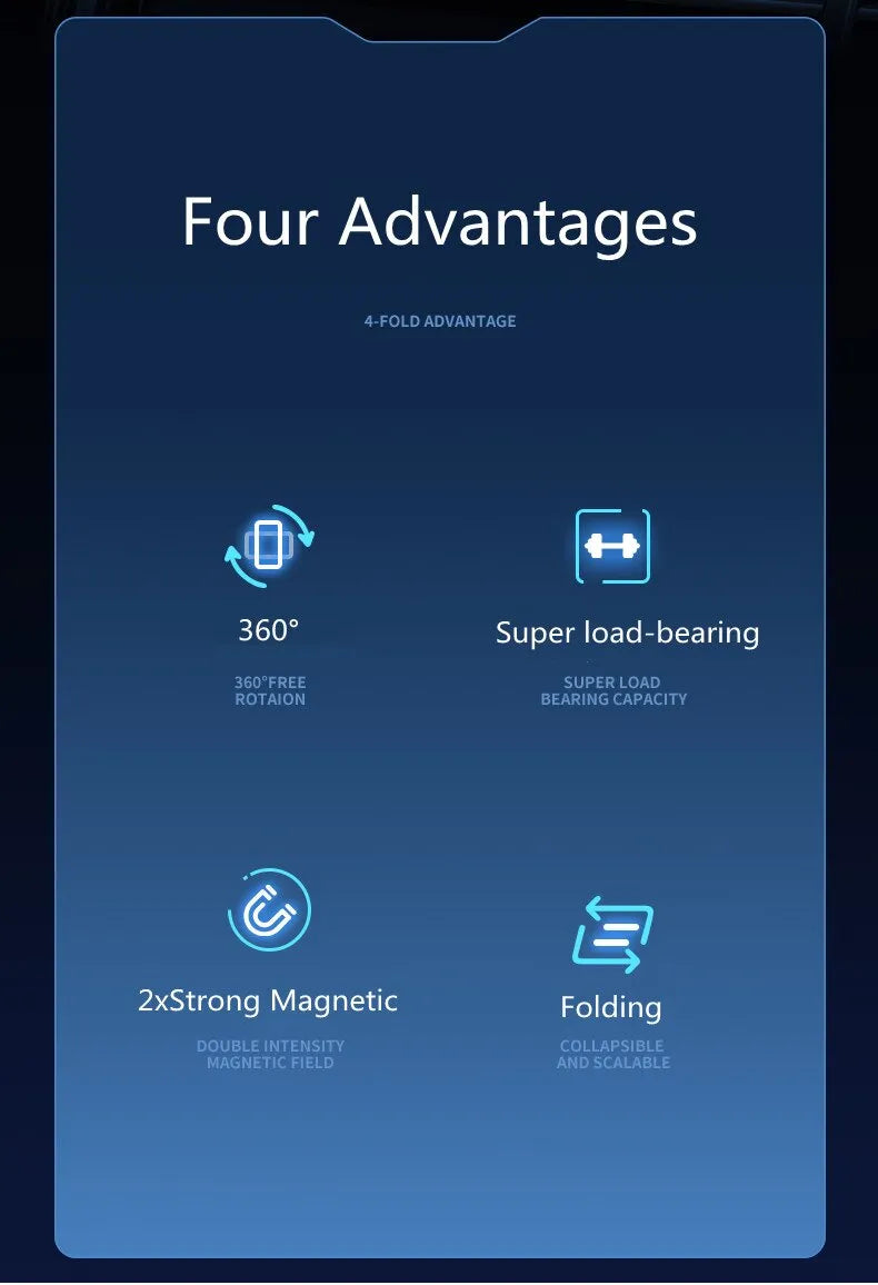 BowLift | 360 Degree Rotatable Magnetic Phone Holder