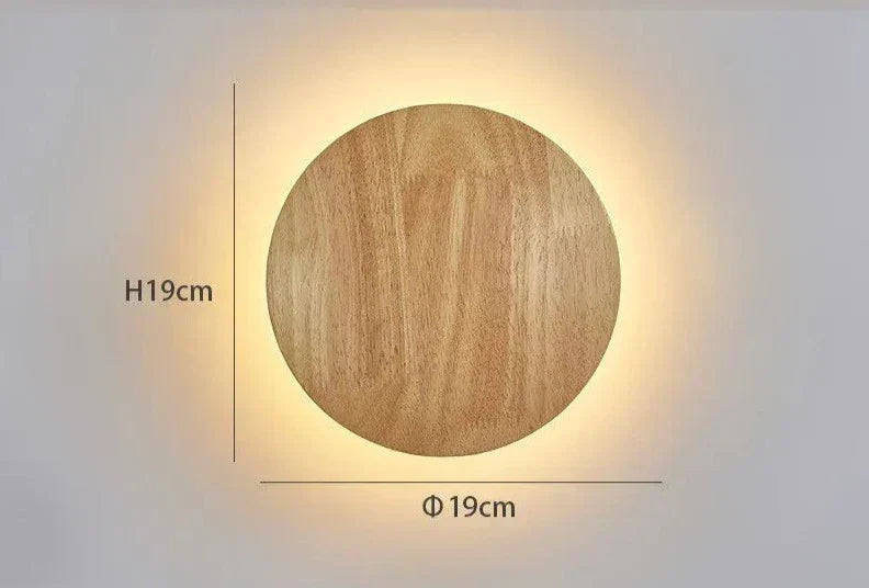 BowLift | ForestLite - Wooden Wall Lamp