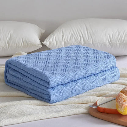 BowLift | Cotton gauze blanket Aurelina | 100% cotton | Breathable & Skin-friendly | Perfect for sofa, bed & office