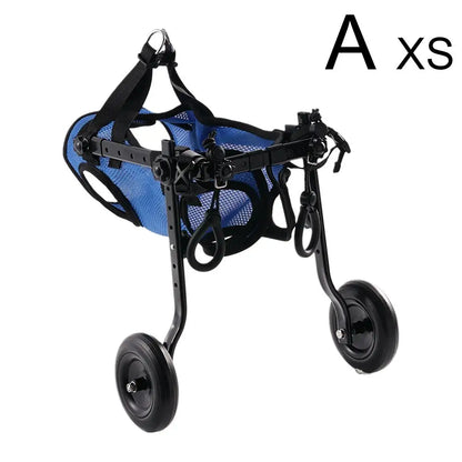 Karnz | Vetalino Dog Wheelchair for Small Dogs | Adjustable Rehab Cart | Lightweight & Stable | Mobility Aid for Walking Problems
