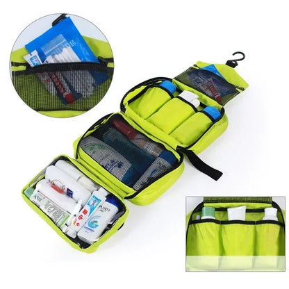 BowLift | Hanging Toiletry Bag NOMERA TravelHang | With Hooks & Compartments | Waterproof & Foldable | For Women & Men