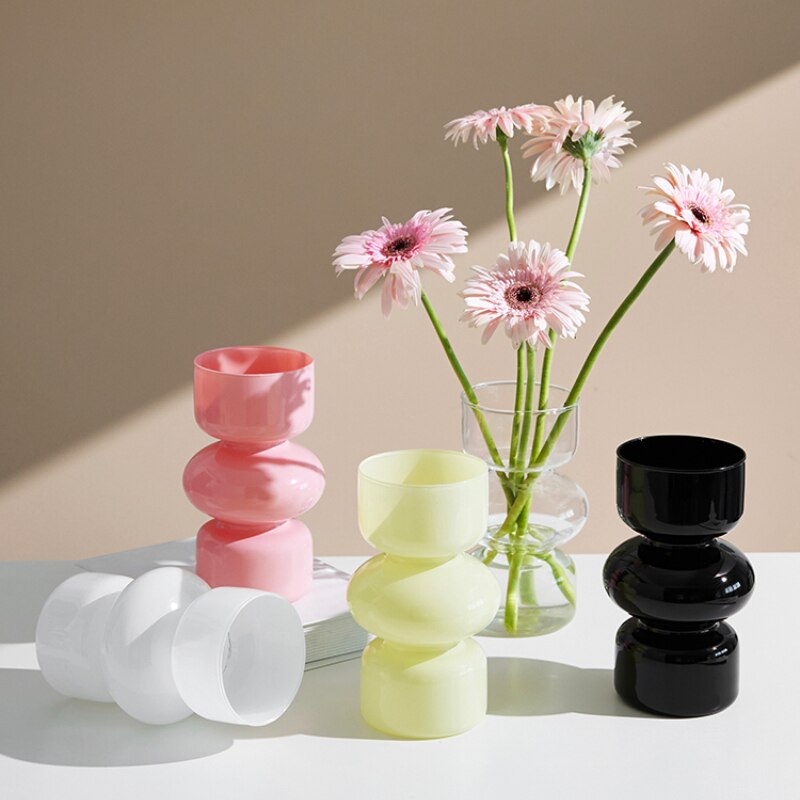 Skanto | Glass Animal Vase - Multicolor