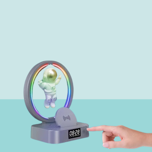 Skanto | Galactic Astronaut Alarm Clock RGB Speaker