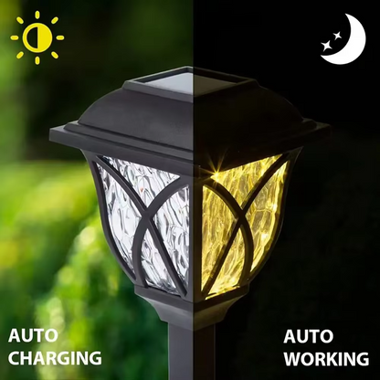 Skanto | 2-Pack Solar-Powered LED Garden Lights for Path and Landscape